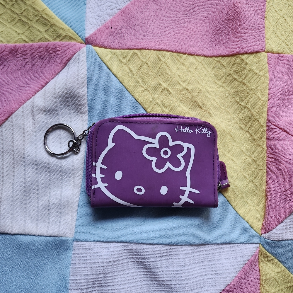 Hello Kitty Purple Coin Wallet